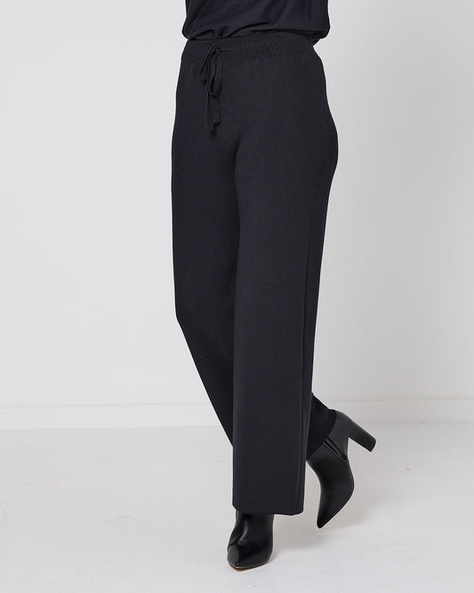 Samira Knit Pant - Black