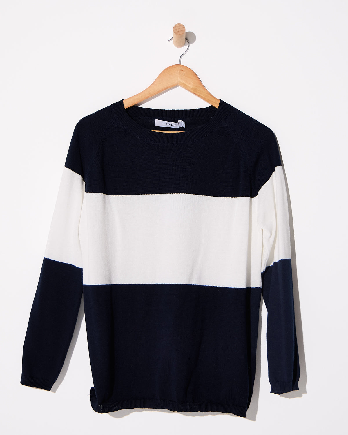 Savoie Stripe Jumper - Navy