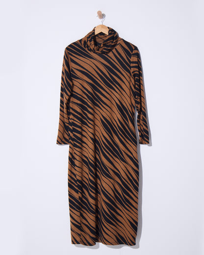 Somerset Dress - Toffee/Black