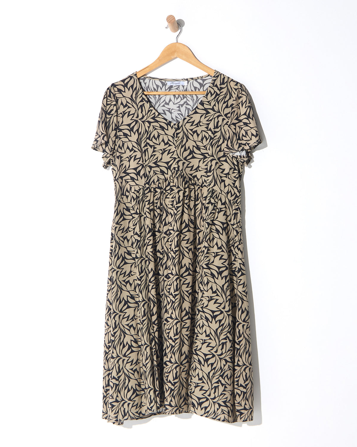 Cornwall Petite Dress - Olive Leaf