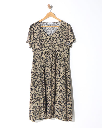 Cornwall Petite Dress - Olive Leaf