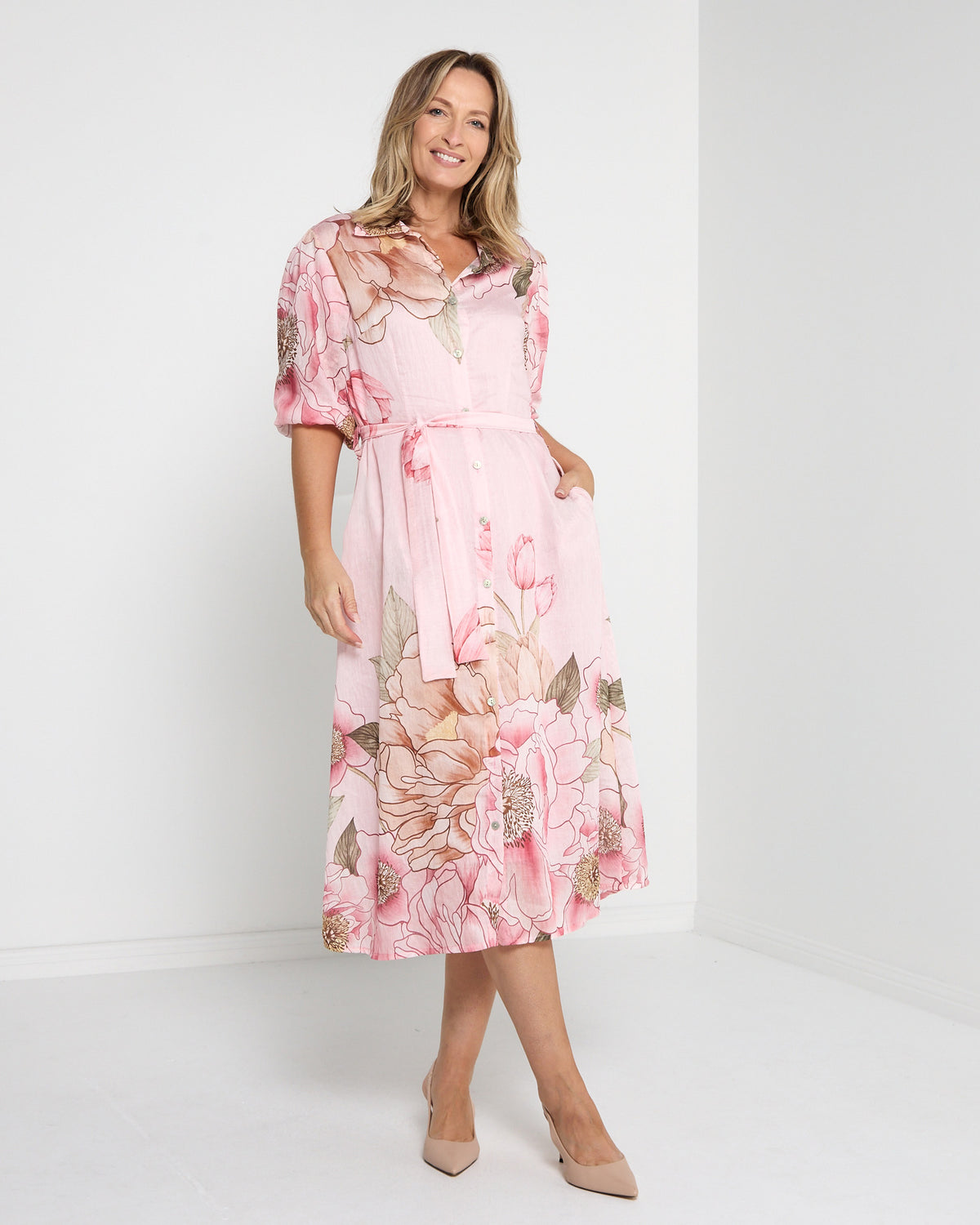 Harmony Dress - Soft Pink