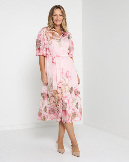 Harmony Dress - Soft Pink