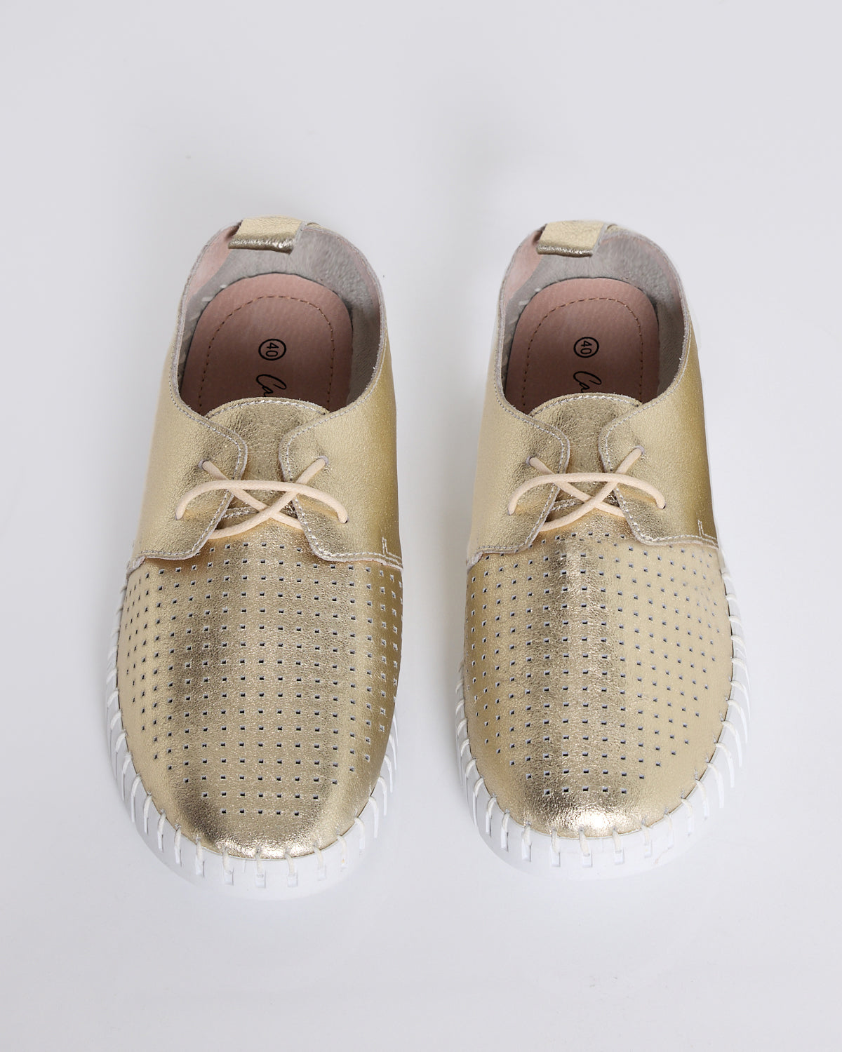 Darby Shoes - Gold