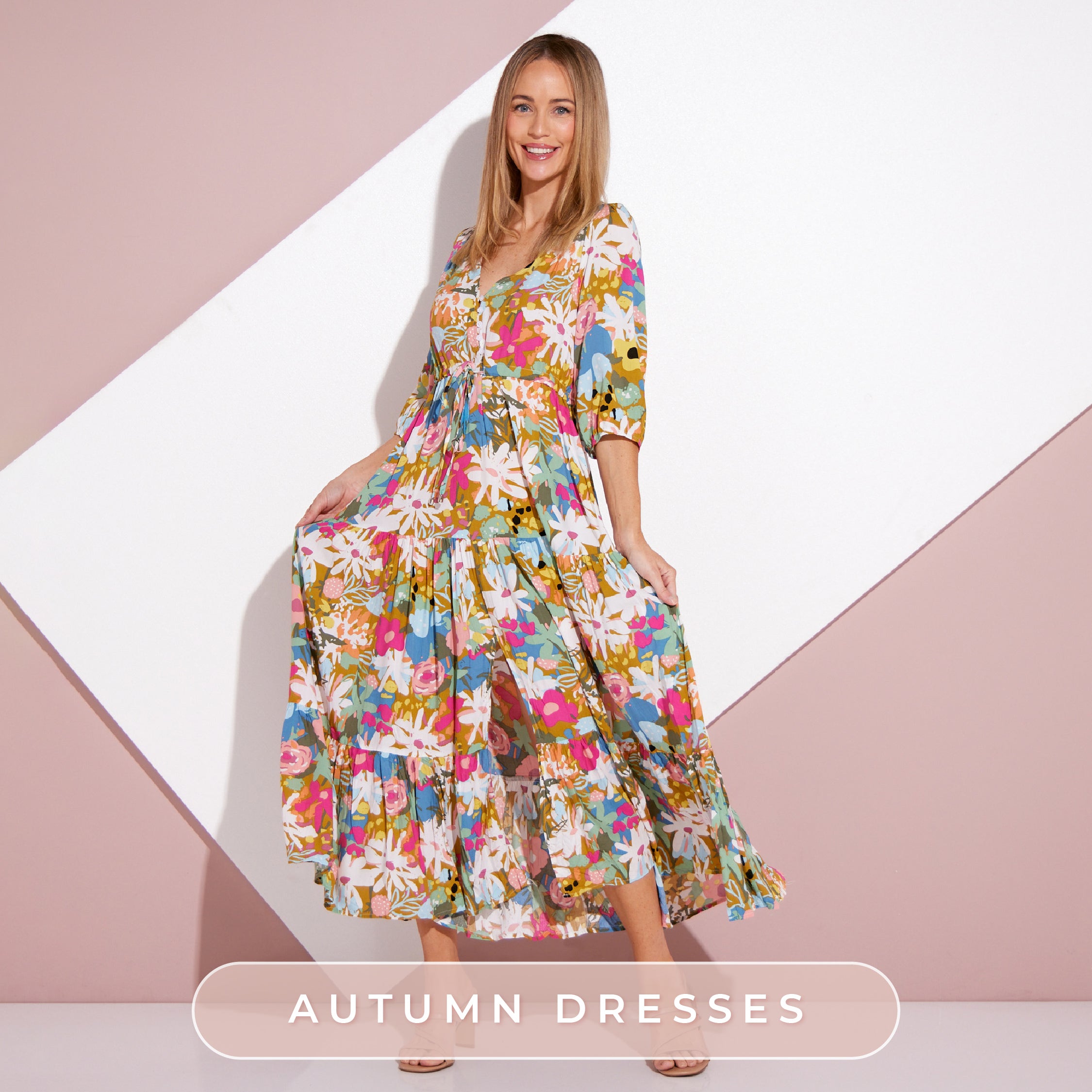 Womens Review Australia Dresses  Spring Blossom Jersey Dress