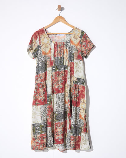 Emery Dress - Earth Mosaic