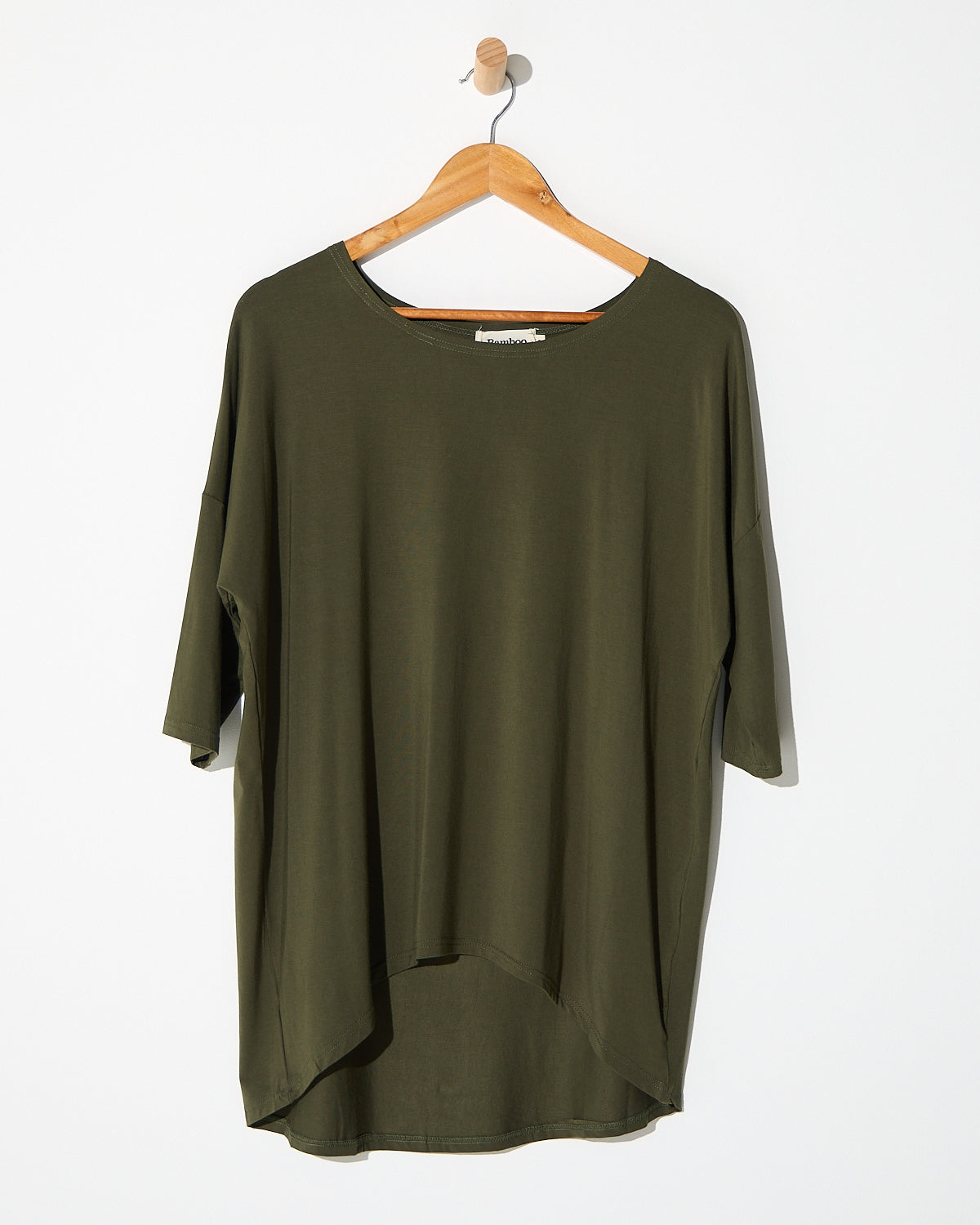 Irena Bamboo Top - Khaki