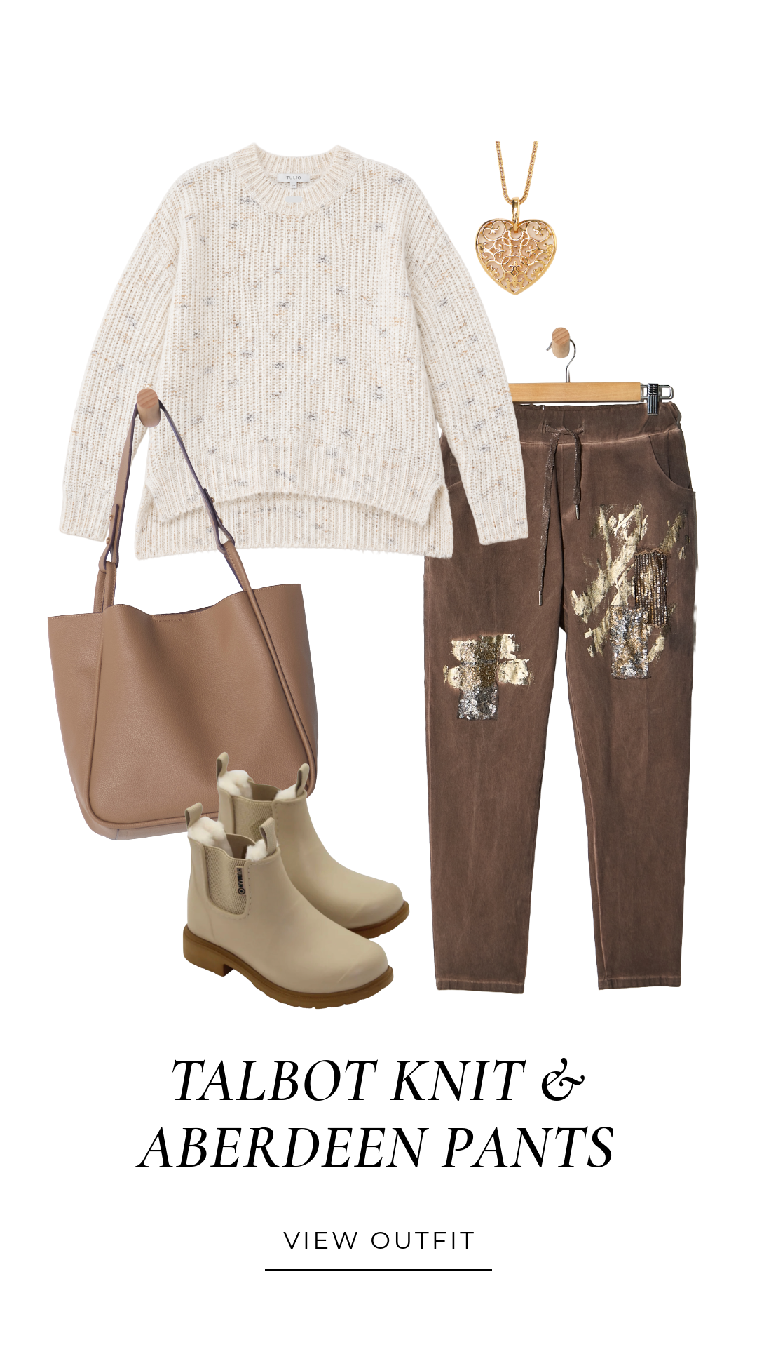 Talbot Knit - Winter White