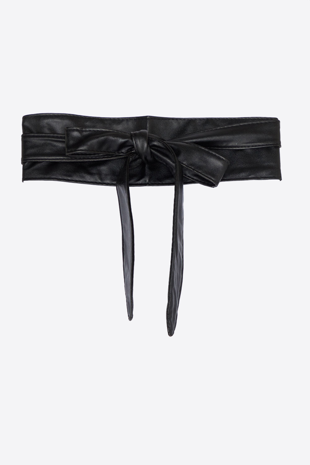 Wrap and Tie Belt - Black