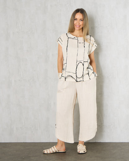 Cartia Pants - Flax