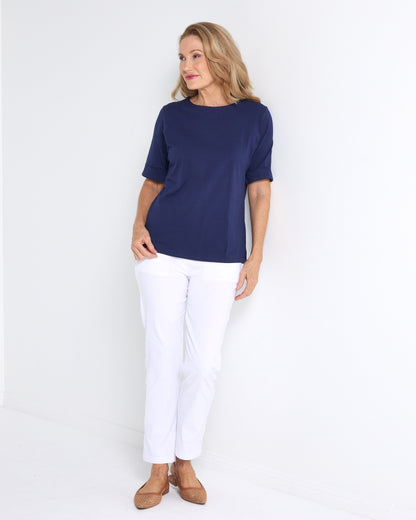 Kimmy Ultimate T-Shirt - Navy