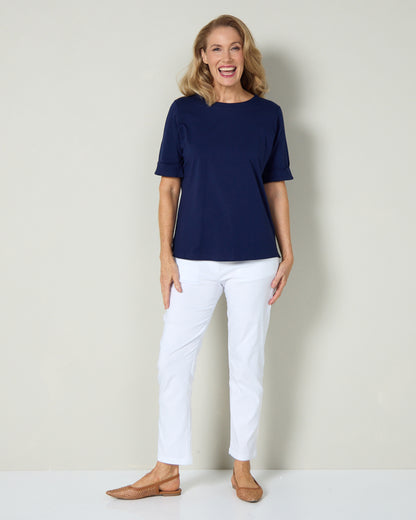 Kimmy Ultimate T-Shirt - Navy