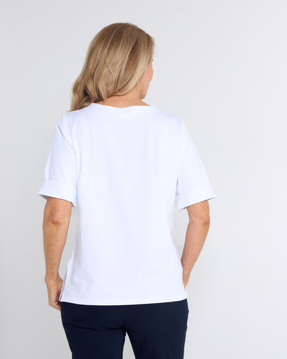 Kimmy Ultimate T-Shirt - White