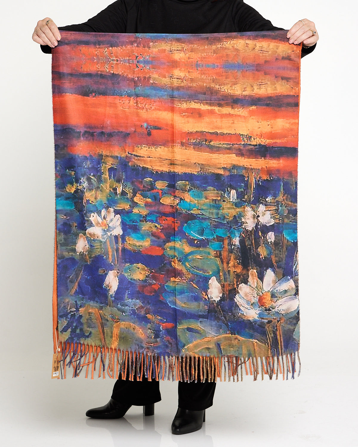 Gallery Scarf - Waterlily Sunset