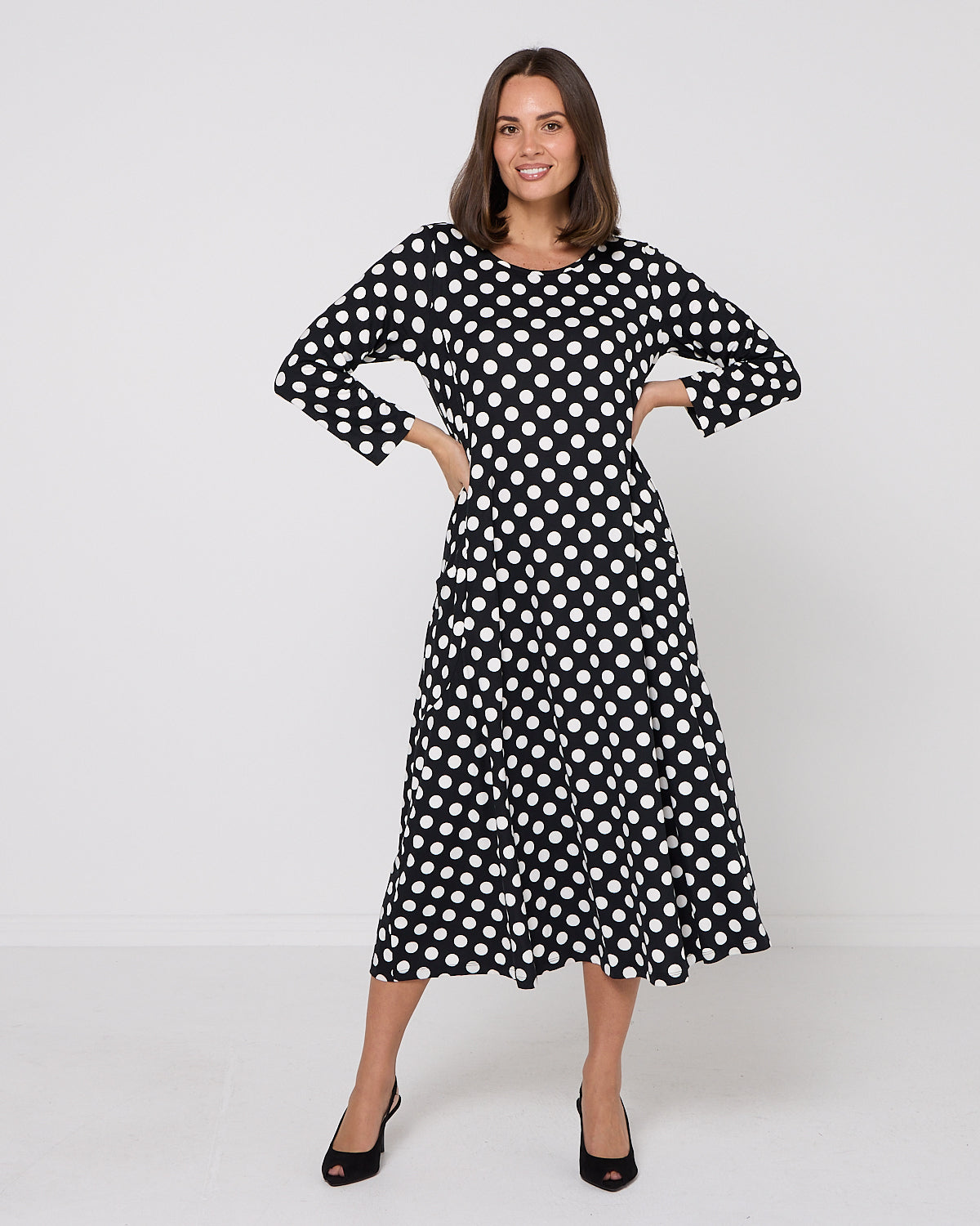 Swing Season Dress - Spot