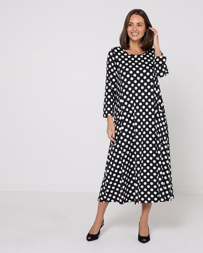 Swing Season Dress - Spot