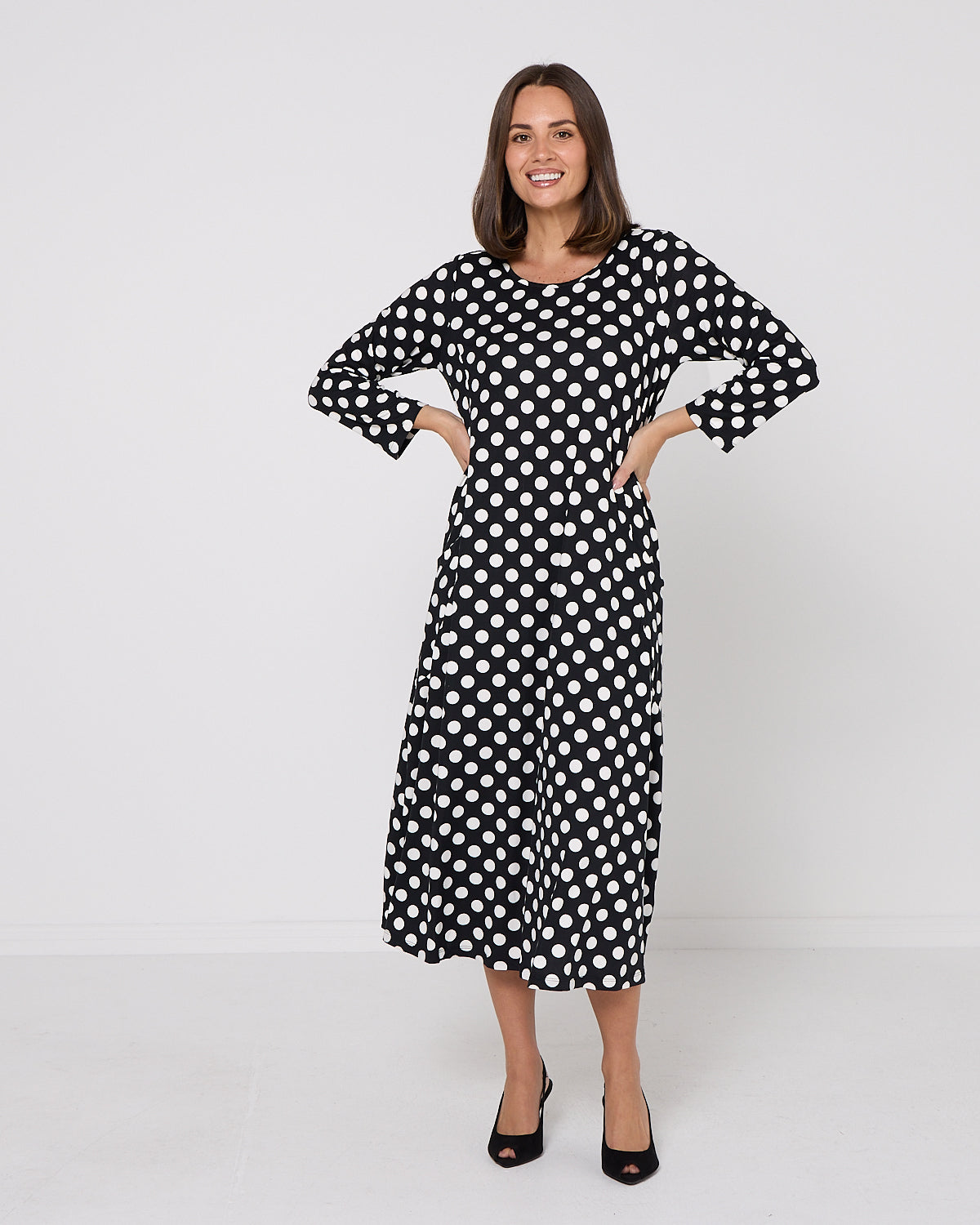 Swing Season Dress - Spot