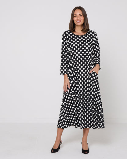 Swing Season Dress - Spot