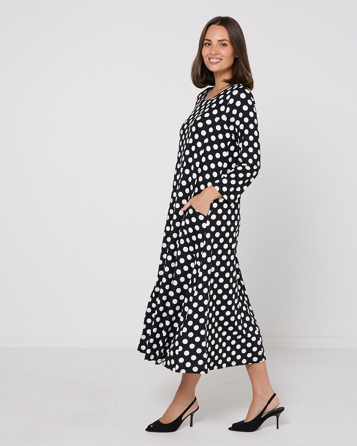 Swing Season Dress - Spot
