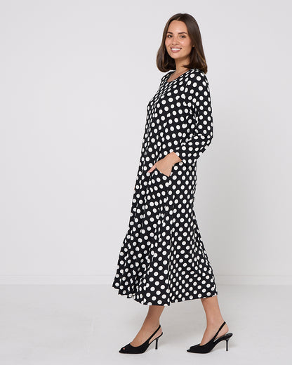 Swing Season Dress - Spot