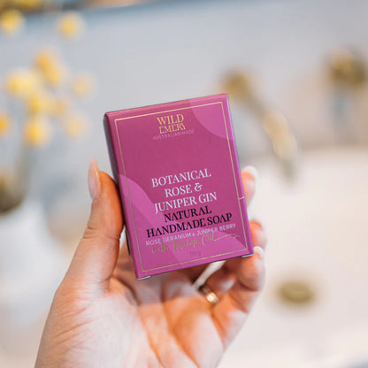 Botanical Rose & Juniper Gin Soap