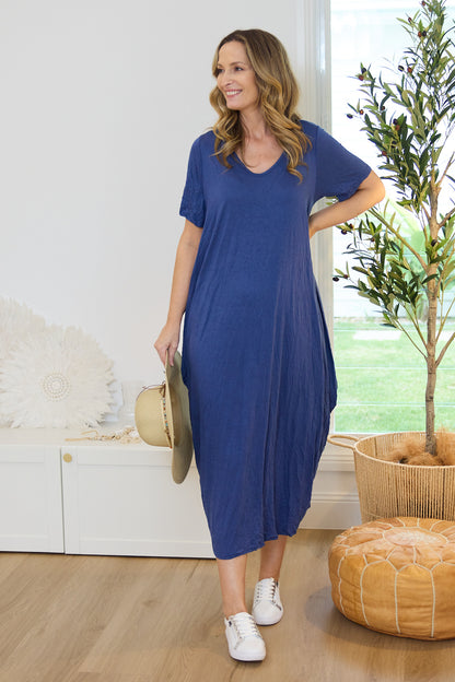 Zoe Dress - Denim