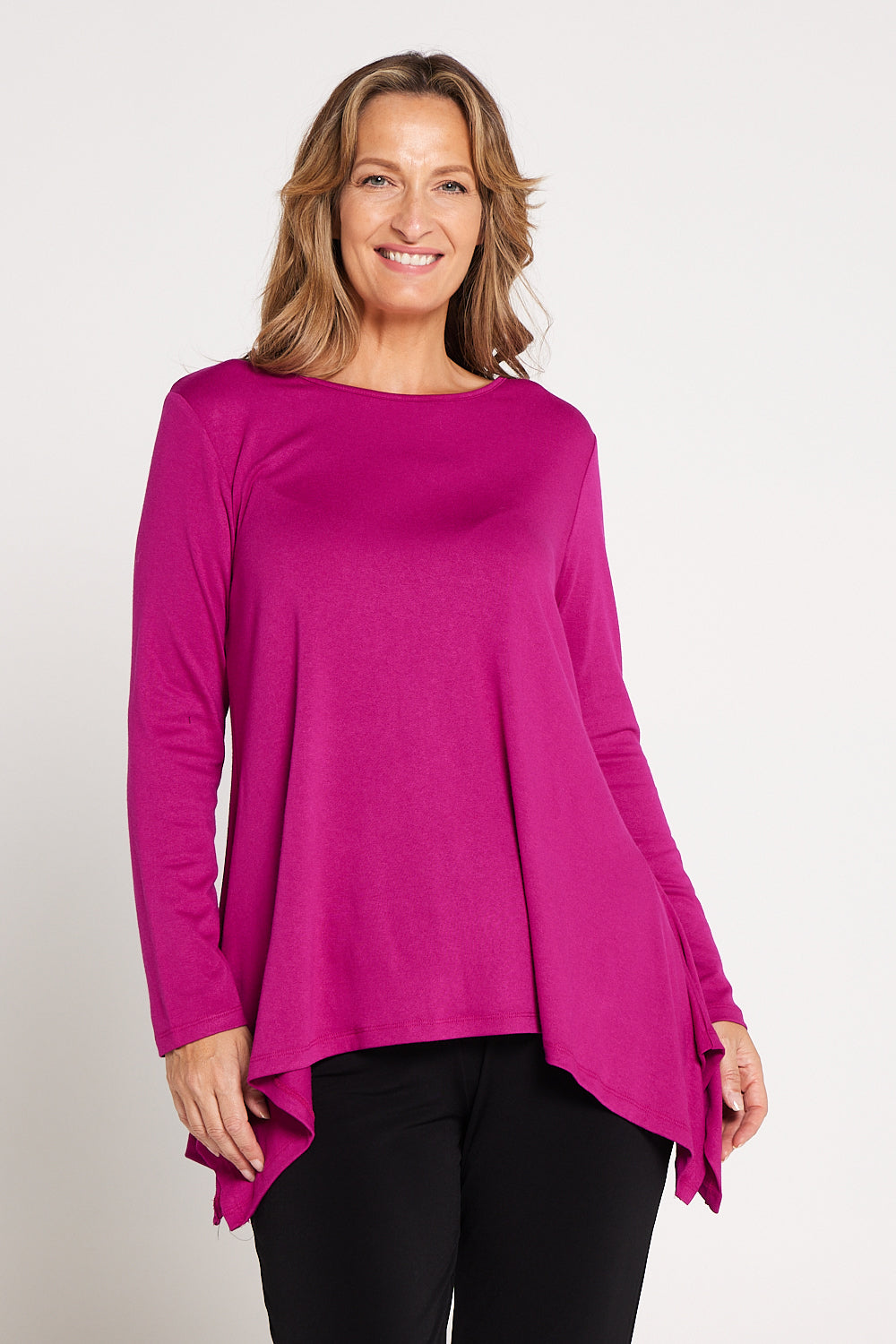 Pink winter on sale tops