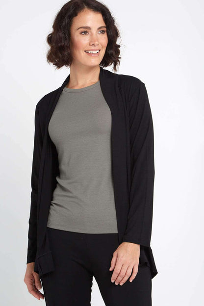 Louise Bamboo Cardi - Black