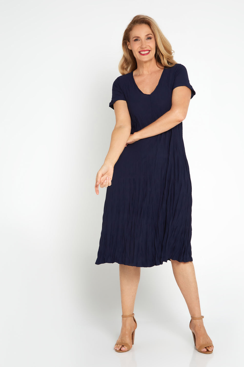 Stella Dress - Navy