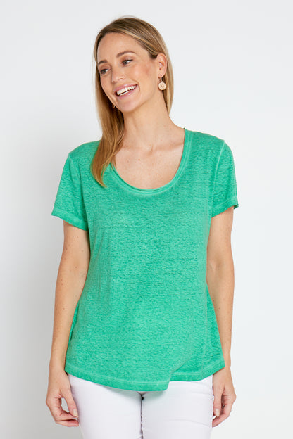 Elsie T-Shirt - Emerald