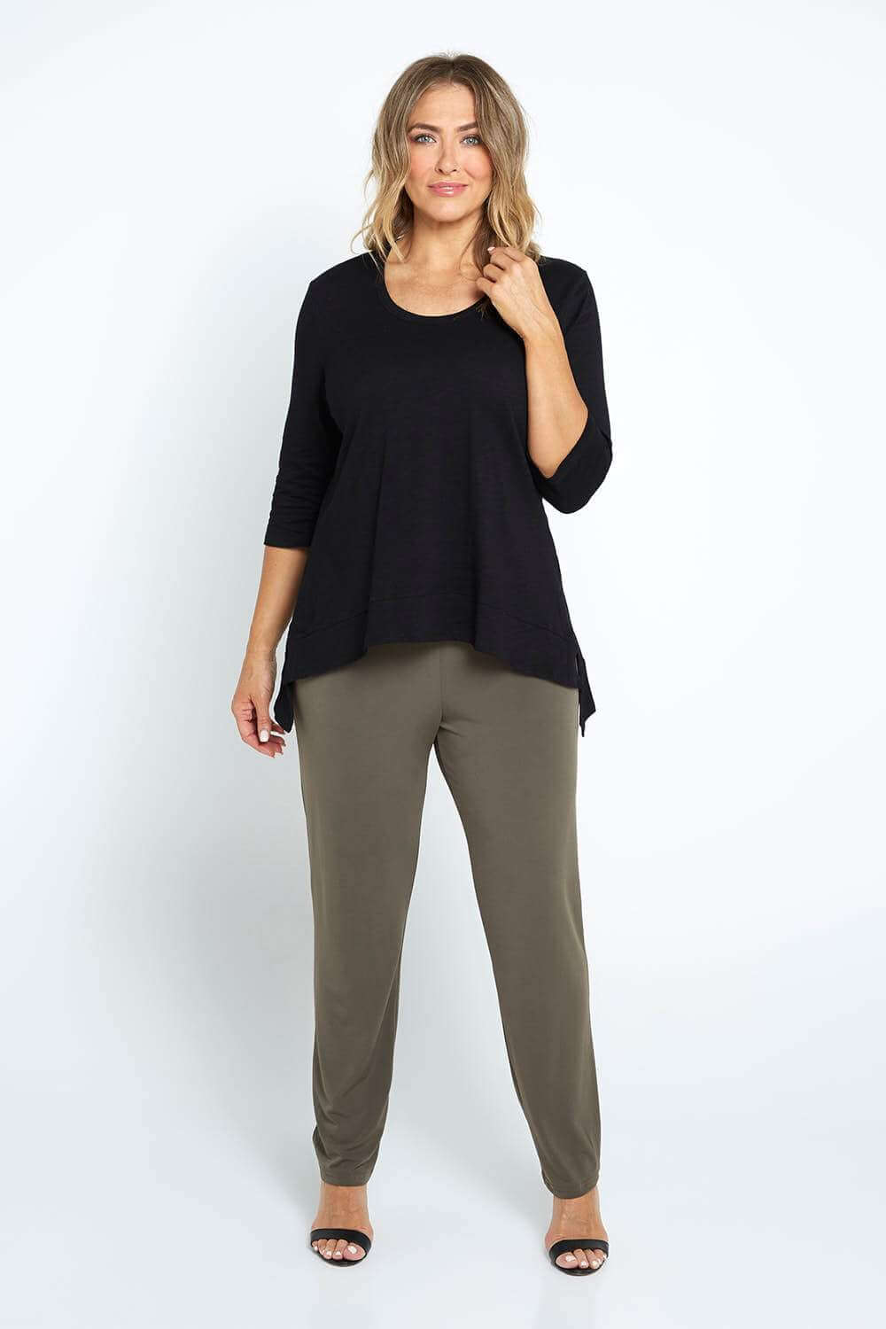 Womens tight khaki pants 2025