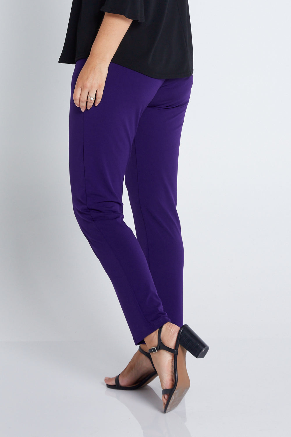 TULIO for Mature Fashion, Gianna Pants - Purple