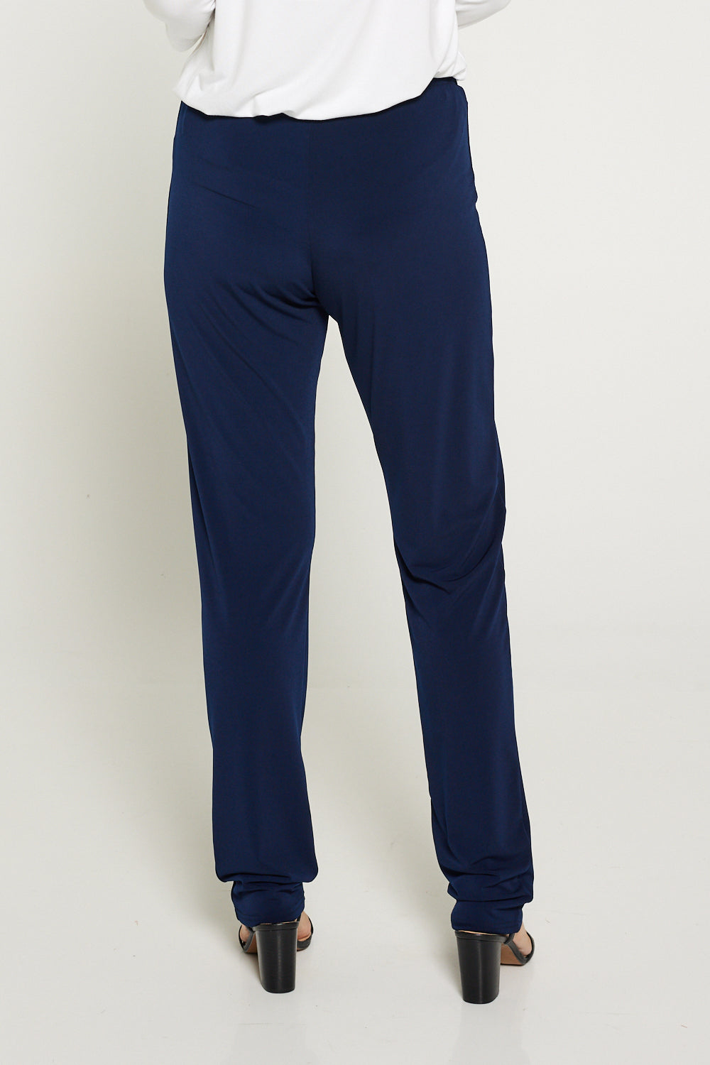 Gianna Tall Pants - Navy, Mature Women's Clothing
