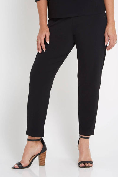 Plus size petite black shop dress pants
