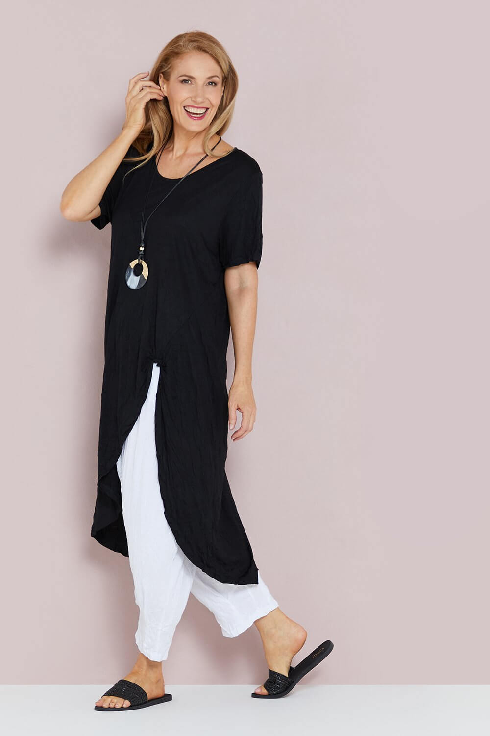 Koda Tunic Top Black