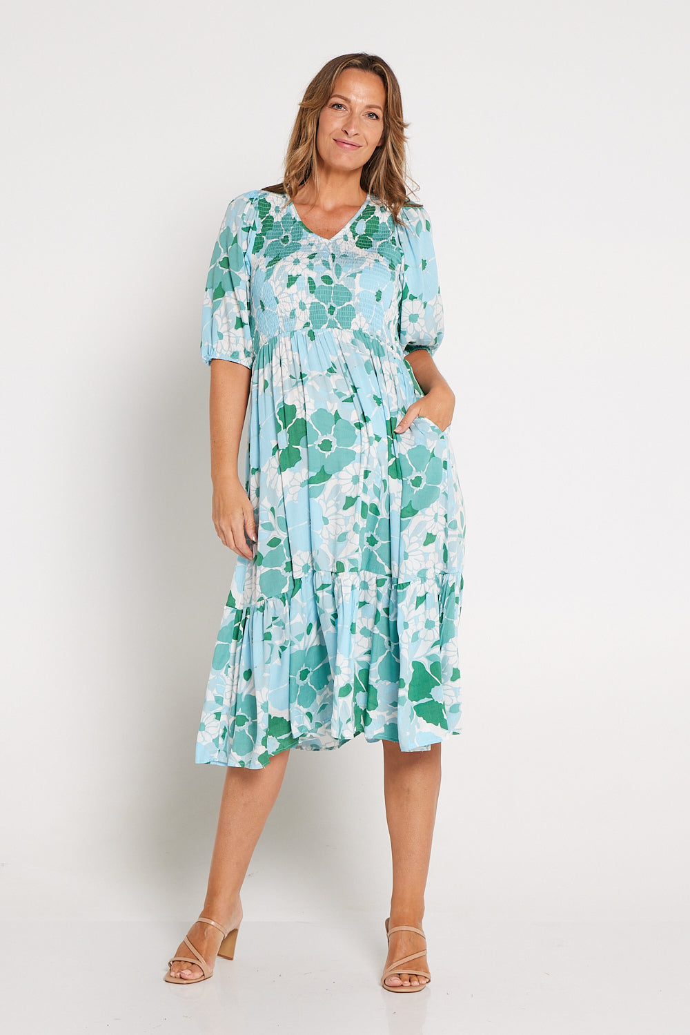 Aqua summer on sale dresses