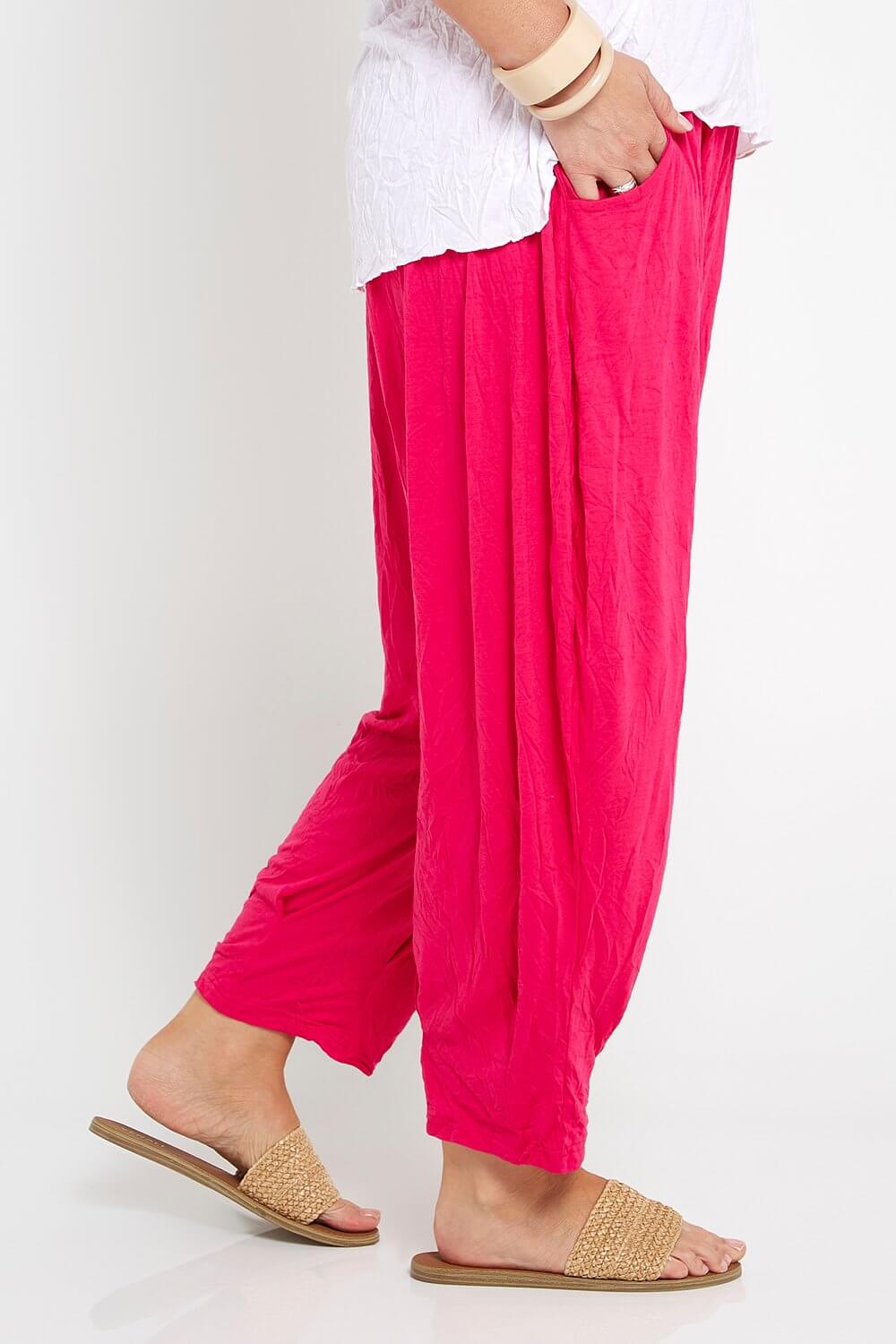 Alisha Pants - Hot Pink