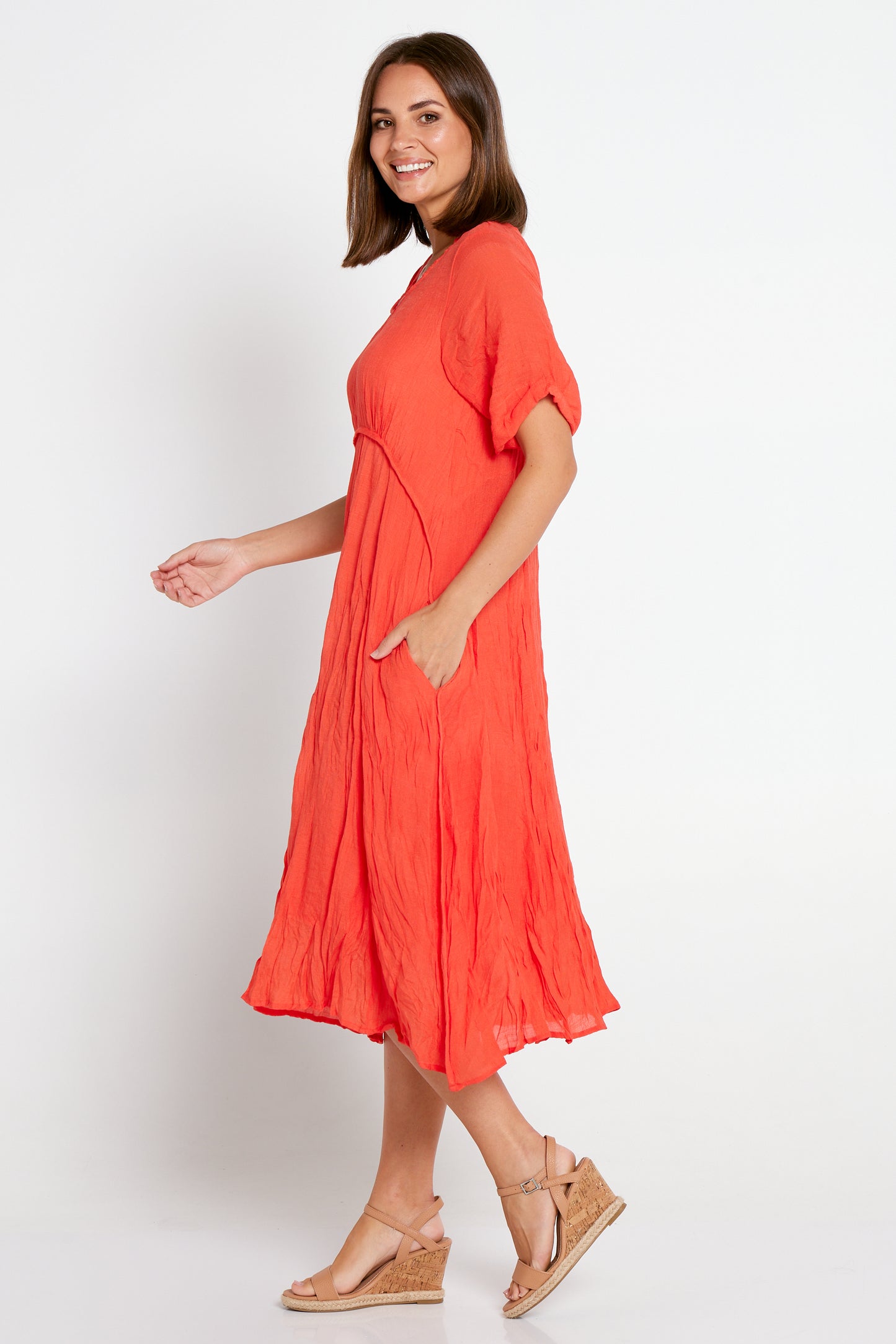 Waterhouse Dress - Orange