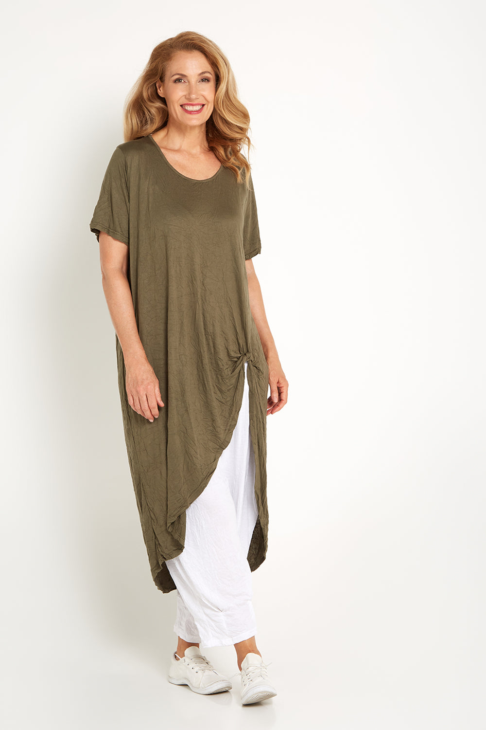 Koda Tunic Top - Caper