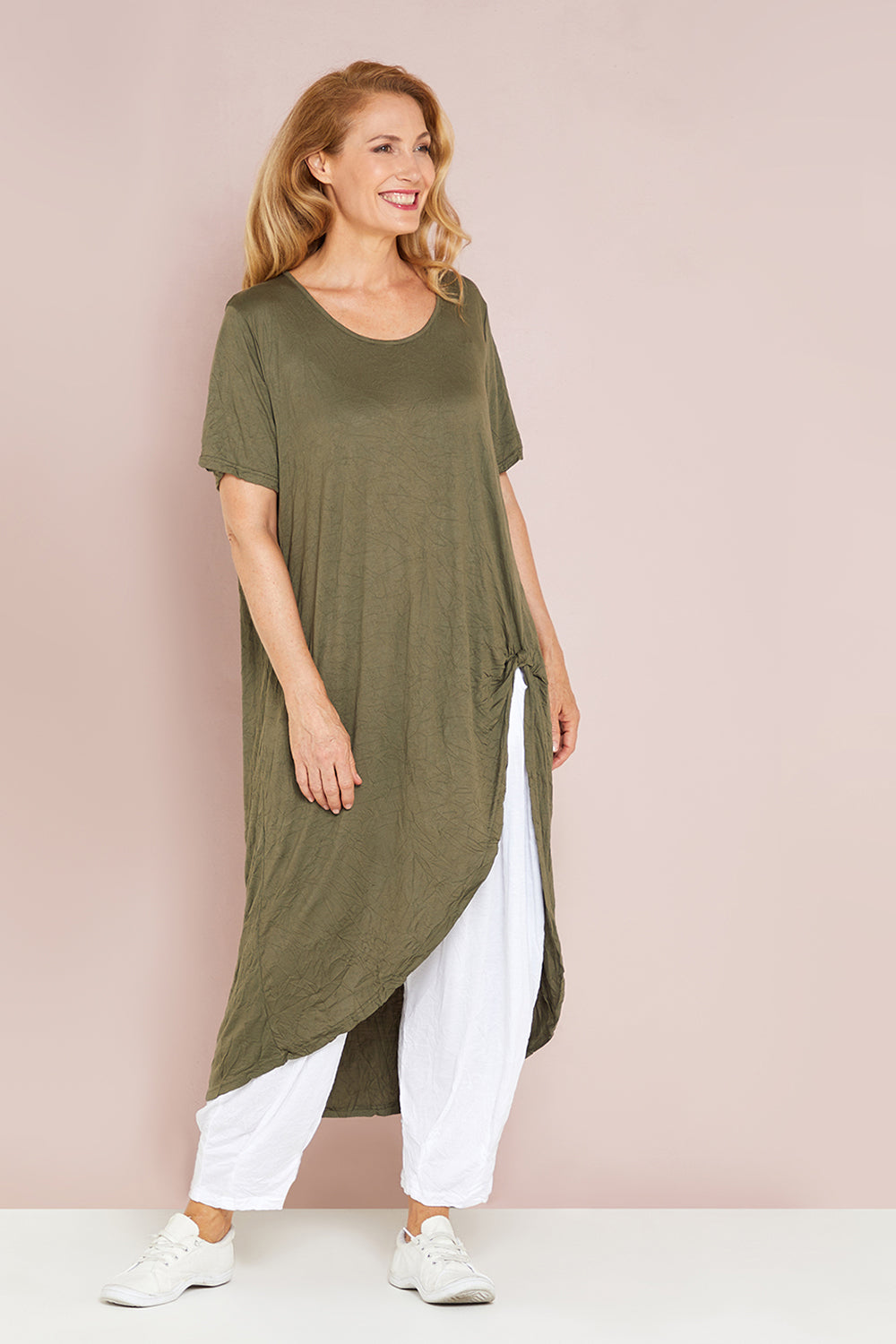 Koda Tunic Top - Caper