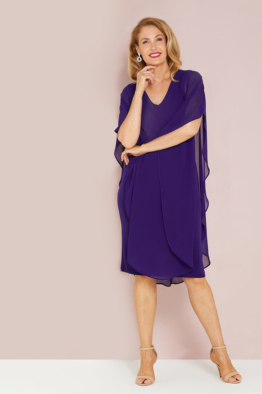 Soirée Dress - Purple