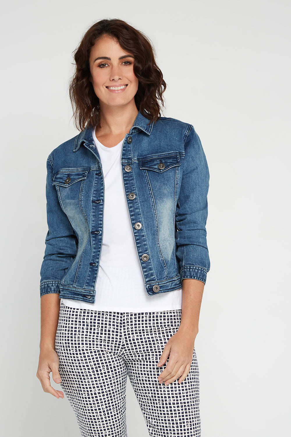 Carolyn Denim Jacket Denim