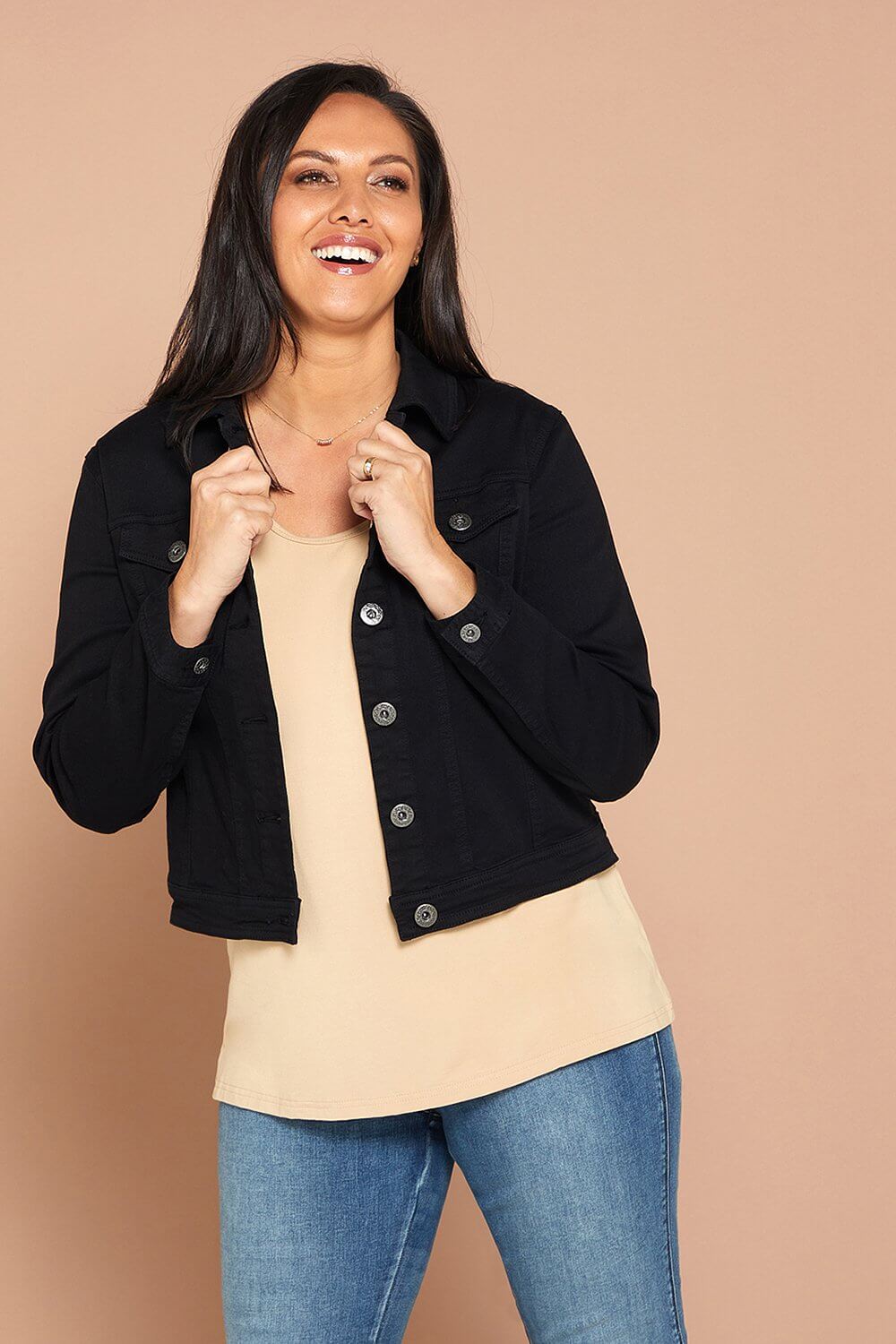 Michigan Jacket & Mara Skirt - Black